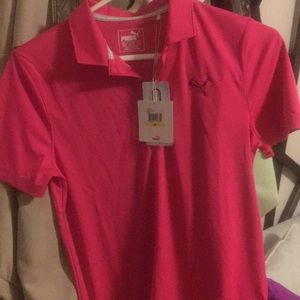 PUMA youth athletic polo